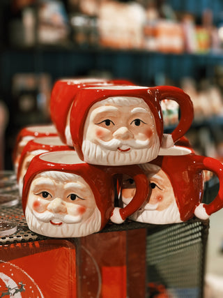 Vintage Santa Hat Mug