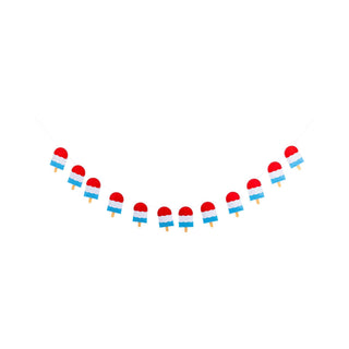Popsicle Puffy Felt Banner