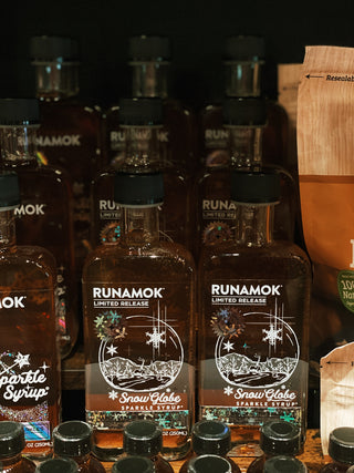 Runamok Snow Globe Sparkle Syrup