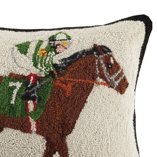 Equestrian Racer Hook Pillow