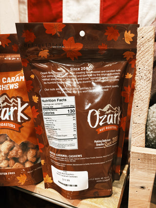 Ozark Nut Roasters - Salted Caramel Cashews