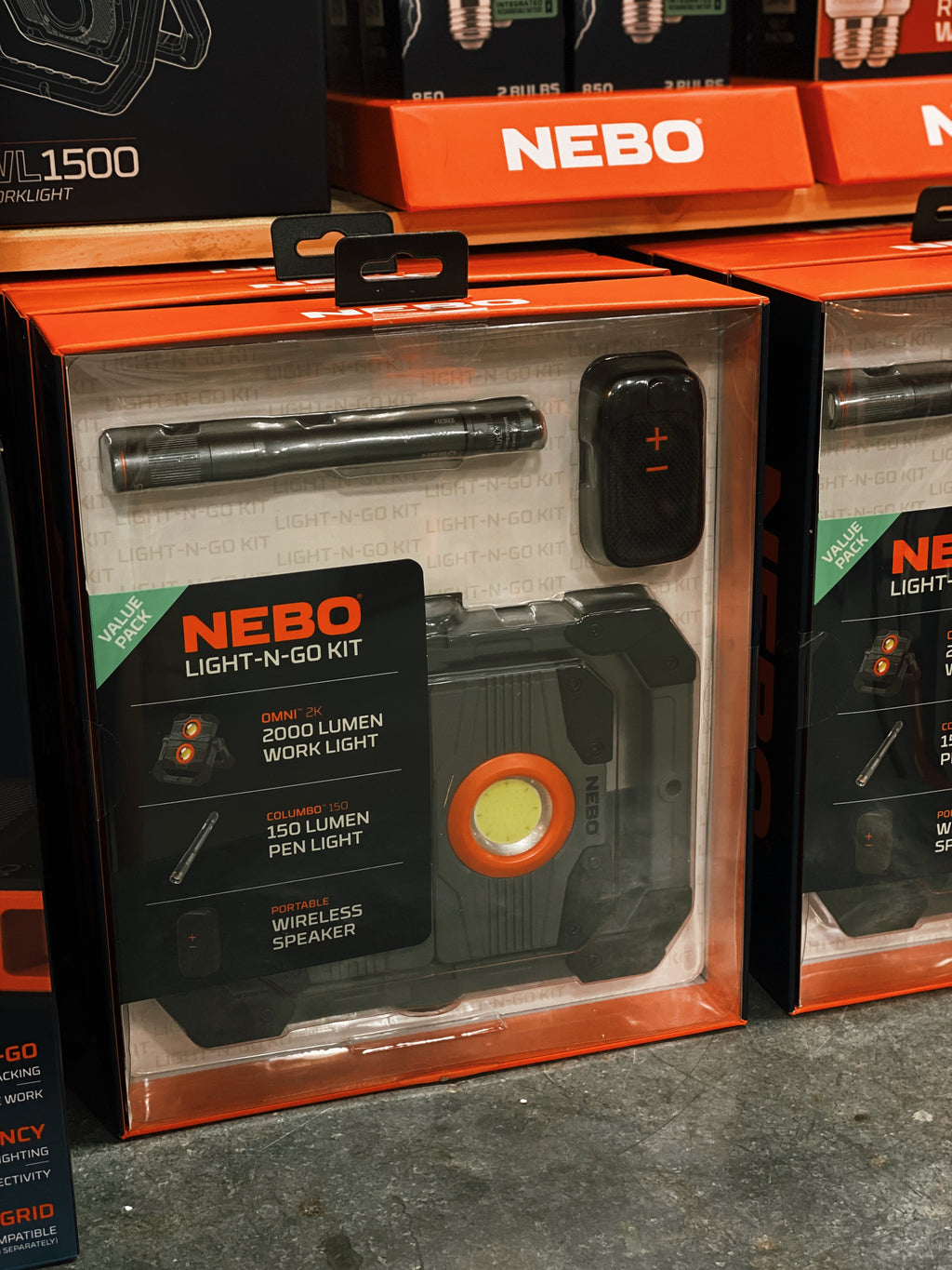 NEBO LIGHT-N-GO KIT – citysupplyfayetteville