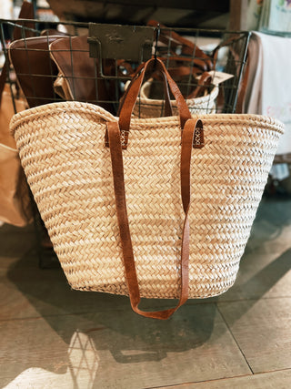 Handmade French Market Bag