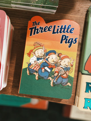 The Three Little Pigs -Children's Board Book - Vintage