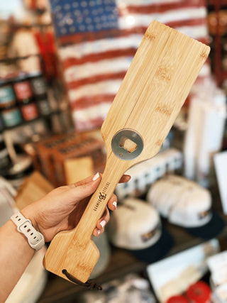 Bristle-Free BBQ Grill Scraper with Bottle Opener
