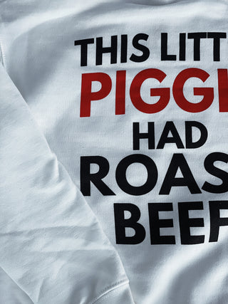 This Little Piggie Had Roast Beef Youth Sweatshirt