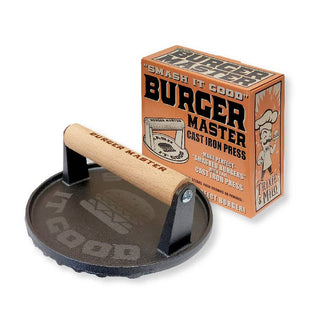 Burger Master- Cast Iron Grill Press