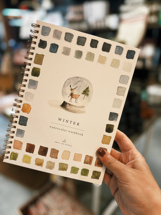 Winter Watercolor Workbook