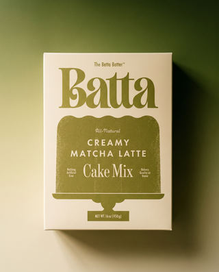 Creamy Matcha Latte Cake Mix