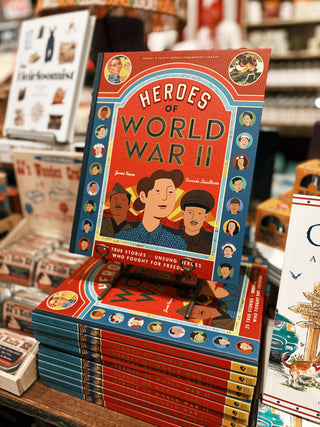 Heroes of World War II: 25 True Stories (Children's Book)