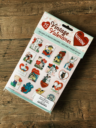 Retro Valentines - Valentines Packets