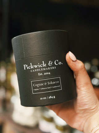 pickwick and co leather tobacco and woods & Co. Scented Candles | Natural Home Fragrances honest single pickwick and co leather tobacco