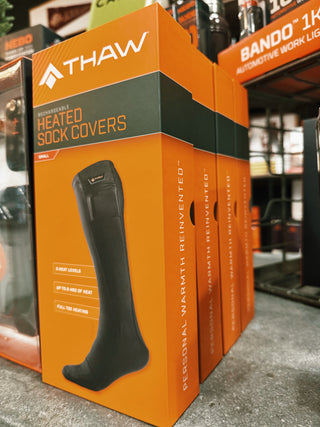 THAW Rechargeable Heated Sock Cover