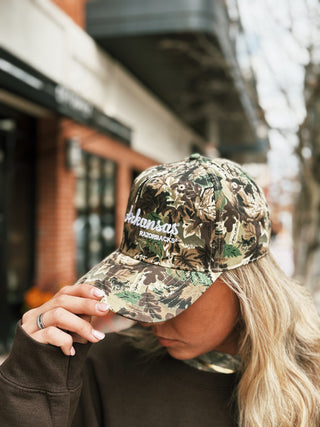 Arkansas Razorback Hat- Camo/White