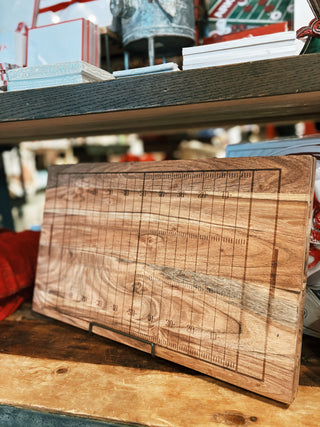 Football Field Cutting Board