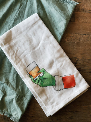 Mean One Bourbon Tea Towel