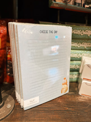 Cheese The Day Notepad