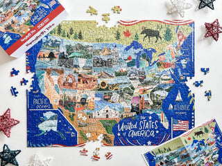 Nifty Fifty- 500 Pc Puzzle