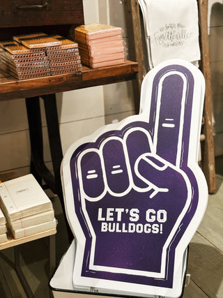 Let's Go Bulldogs Garden Stake