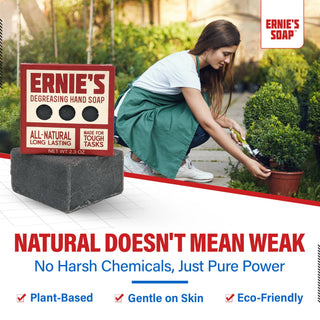 Ernie's Soap - Degreasing Hand Soap Bar
