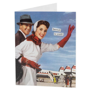 Anne Taintor Birthday Card- Farewell