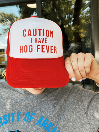 Caution I Have Hog Fever Trucker Hat