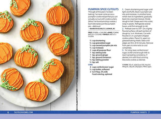 Taste of Home Pumpkin Mini Binder