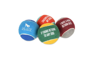 Dog Tennis Ball - 4 Pack