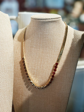 Red & Gold Gameday Necklace