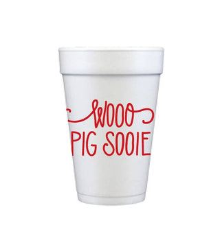 Wooo Pig Sooie Game Day Cups