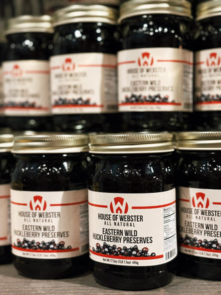 Eastern Wild Huckleberry Preserves