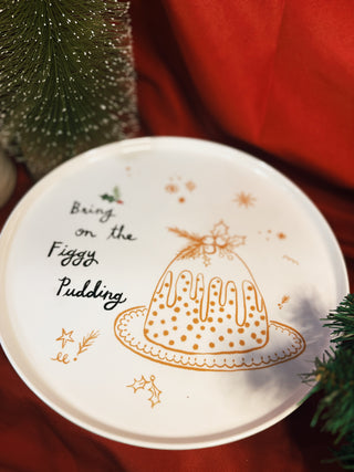 Bring on the Figgy Pudding Cake Stand