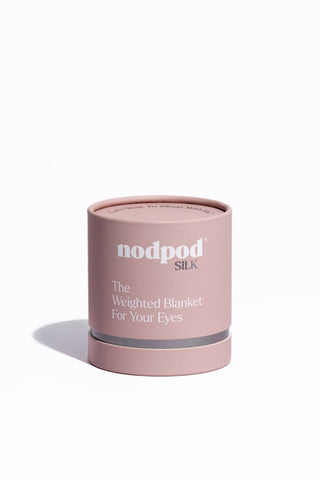 nodpod - Silk Weighted Sleep Mask- Petal