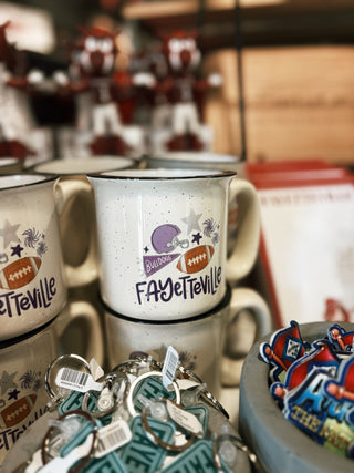 Fayetteville Bulldogs Speckled Mug