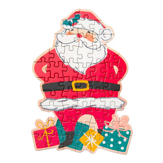 Santa Christmas Puzzle for Children - 50 Pieces