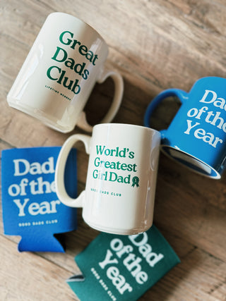 Dad of the Year Drink Sleeve- Royal Blue