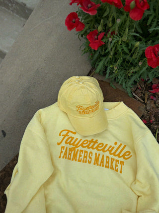Farmer's Market Mock-Neck  - Butter Yellow