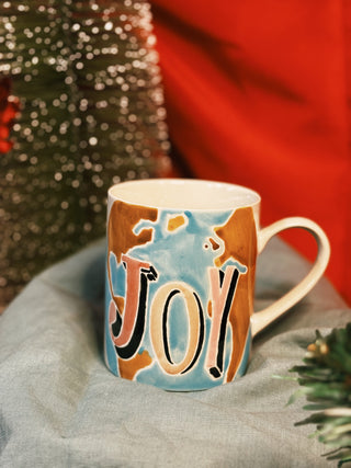 Joy Stoneware Mug