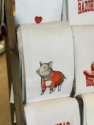 Wild Hog Tea Towel