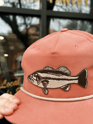 Bass Fish Rope Hat