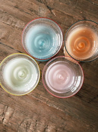 Ombre Margarita Glass- Blue