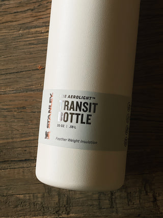 The Areolight™ Transit Bottle 20oz- Cream