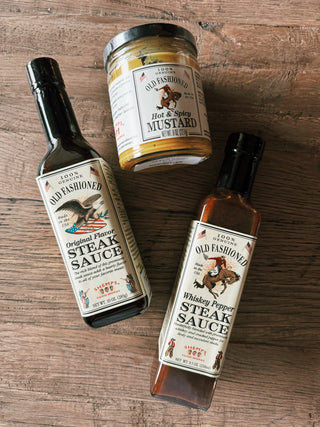 Shemps Old Fashioned Whiskey Pepper Steak Sauce