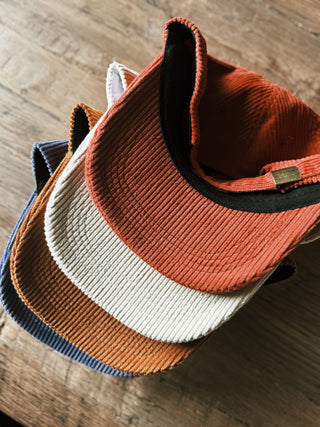 Corduroy Arkansas Hat- Rust