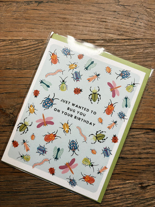 Bug You Birthday Card