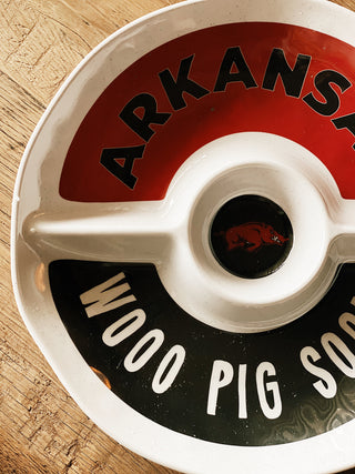 Round Arkansas Serving Platter