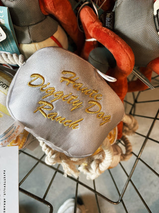 Western Belt Buckle Dog Toy