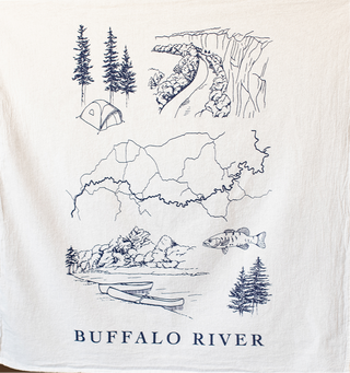 Buffalo River Tea Towel