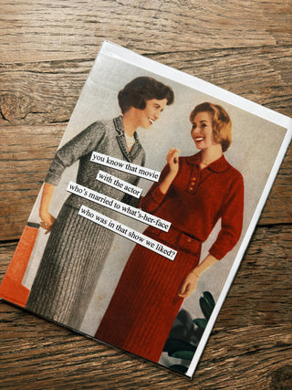 Anne Taintor Birthday Card- What'S Her Face
