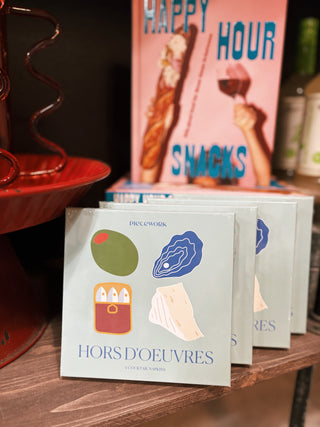 Hors D'Oeuvres Cocktail Napkins - Set Of 4